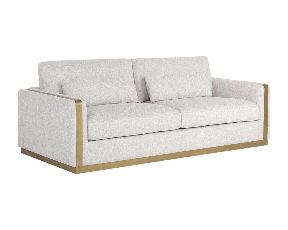 The Opal Belfast Oatmeal Lean Sofa