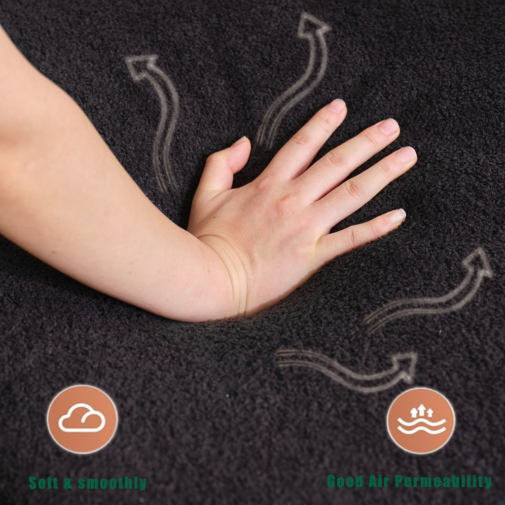 The Desiree Modern Minimalist L-Shape Couch Black