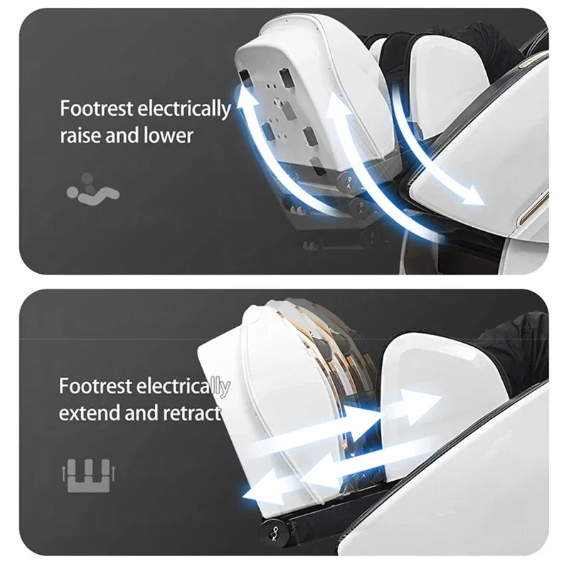 The Empire Intelligent Voice Control Full Body Zero Gravity Massage Chair with Bluetooth