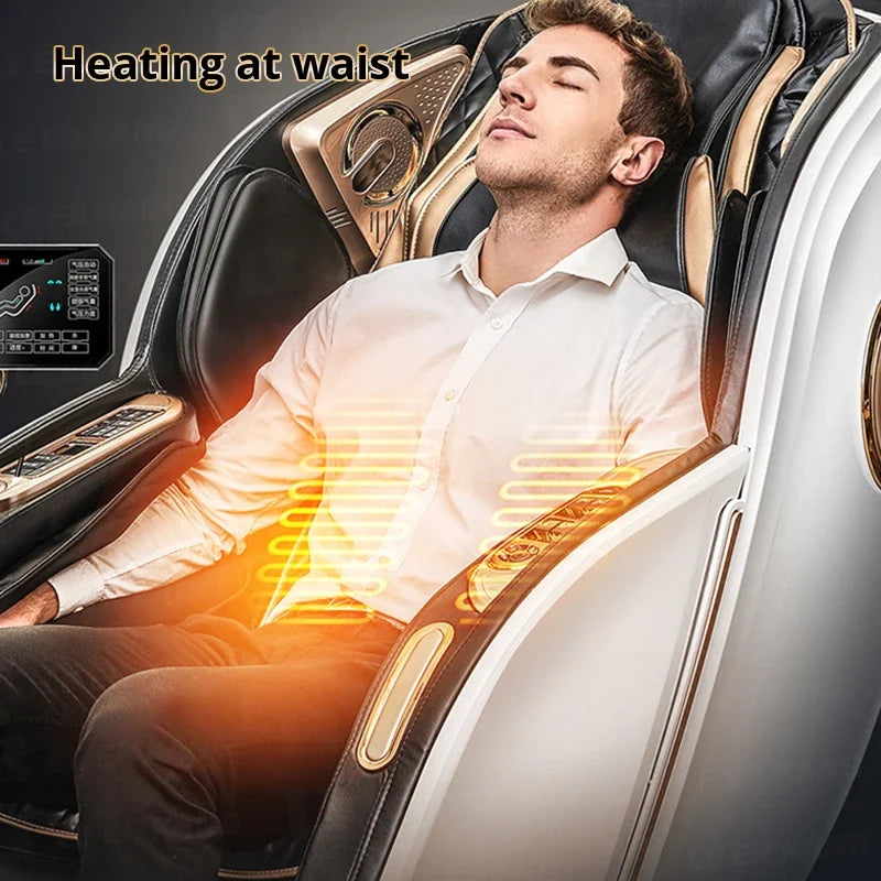 The Empire Intelligent Voice Control Full Body Zero Gravity Massage Chair with Bluetooth