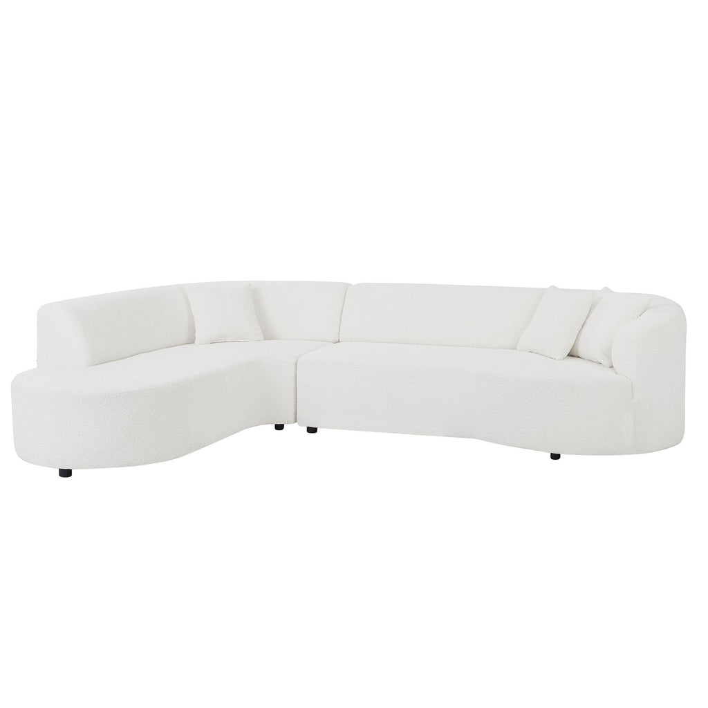 The Bishop Modular Sectional Sofa with Left Chaises L-Shaped Corner Comfy