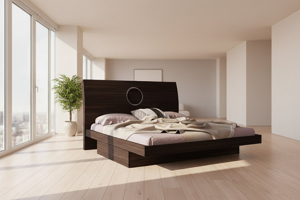 The King Luxury Eastern Bed Brown
