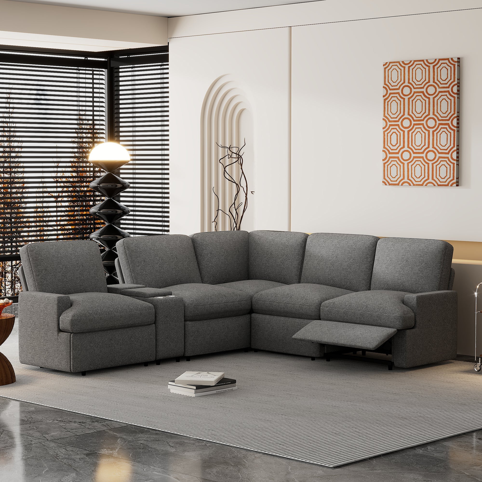 The Sovereign Power Reclining Sofa Sectional
