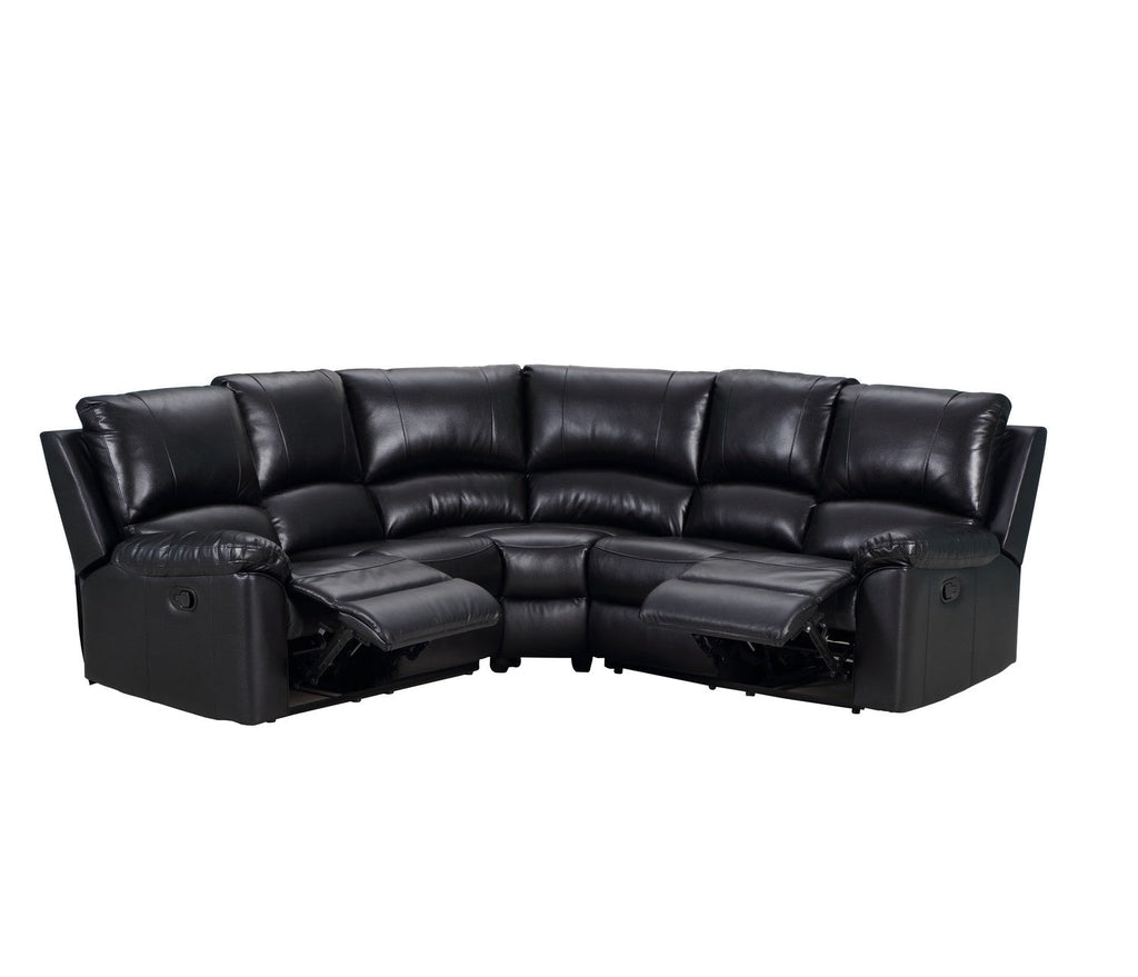 Vivi Modern Black Power Reclining Sectional