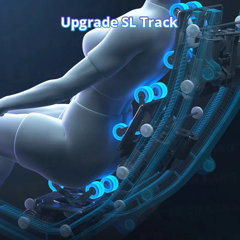 The Empire Intelligent Voice Control Full Body Zero Gravity Massage Chair with Bluetooth