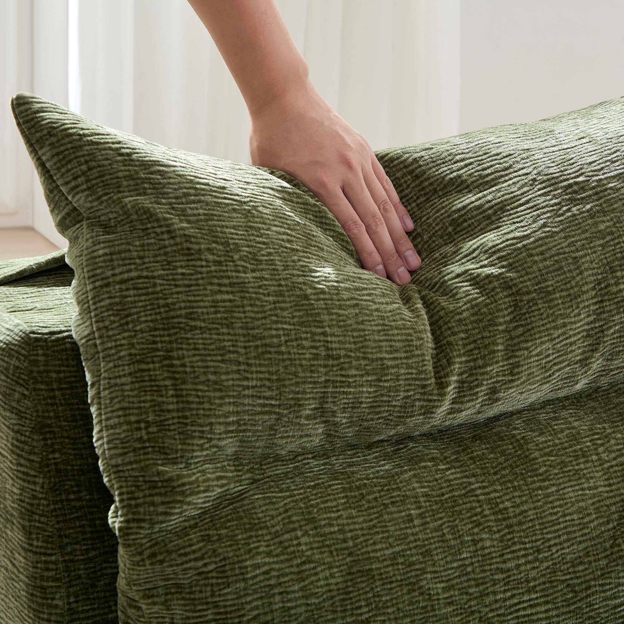 The Vivi Lounge Chair With Backrest Fully Compressed