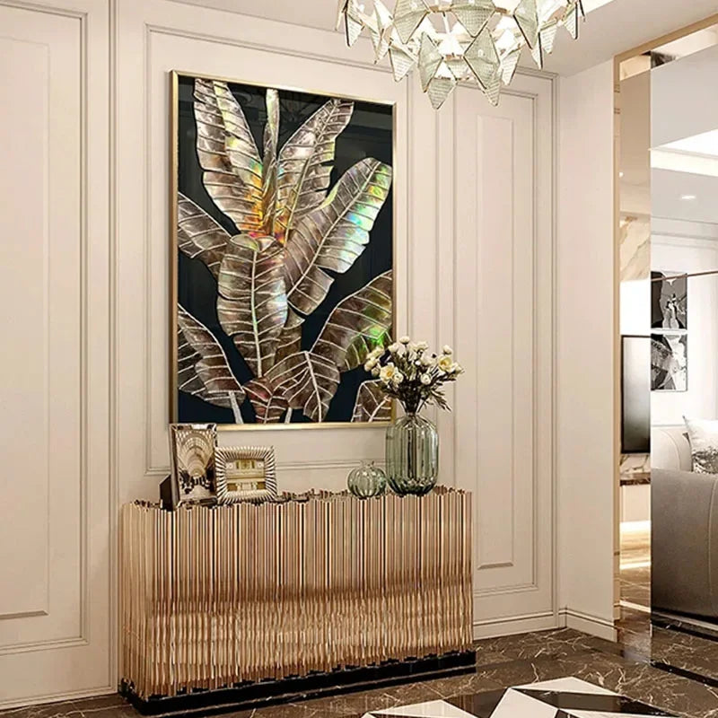 The Valentina Italian Post-Modern Stainless Steel Table Light