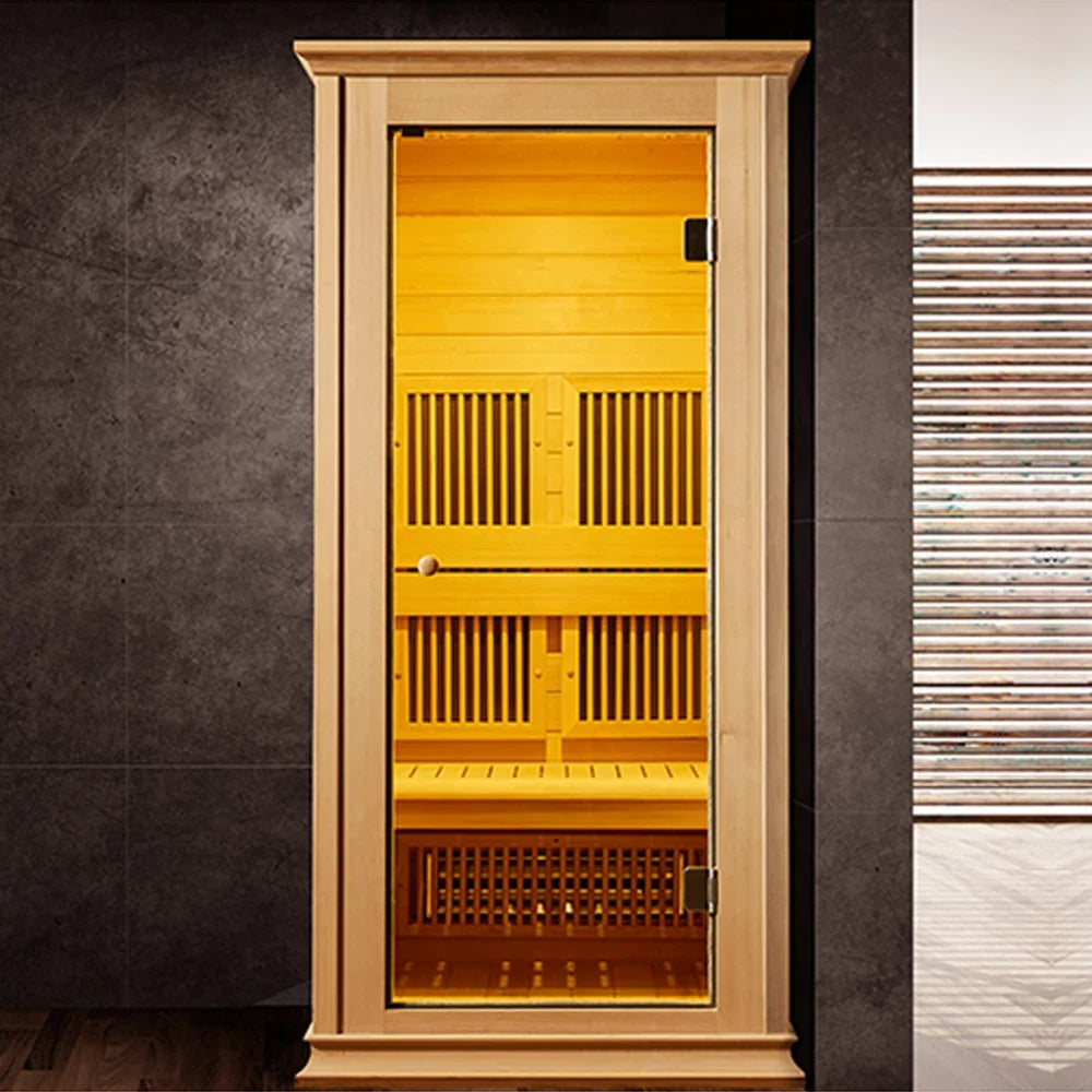 The Stoic Indoor Wood Infrared Sauna