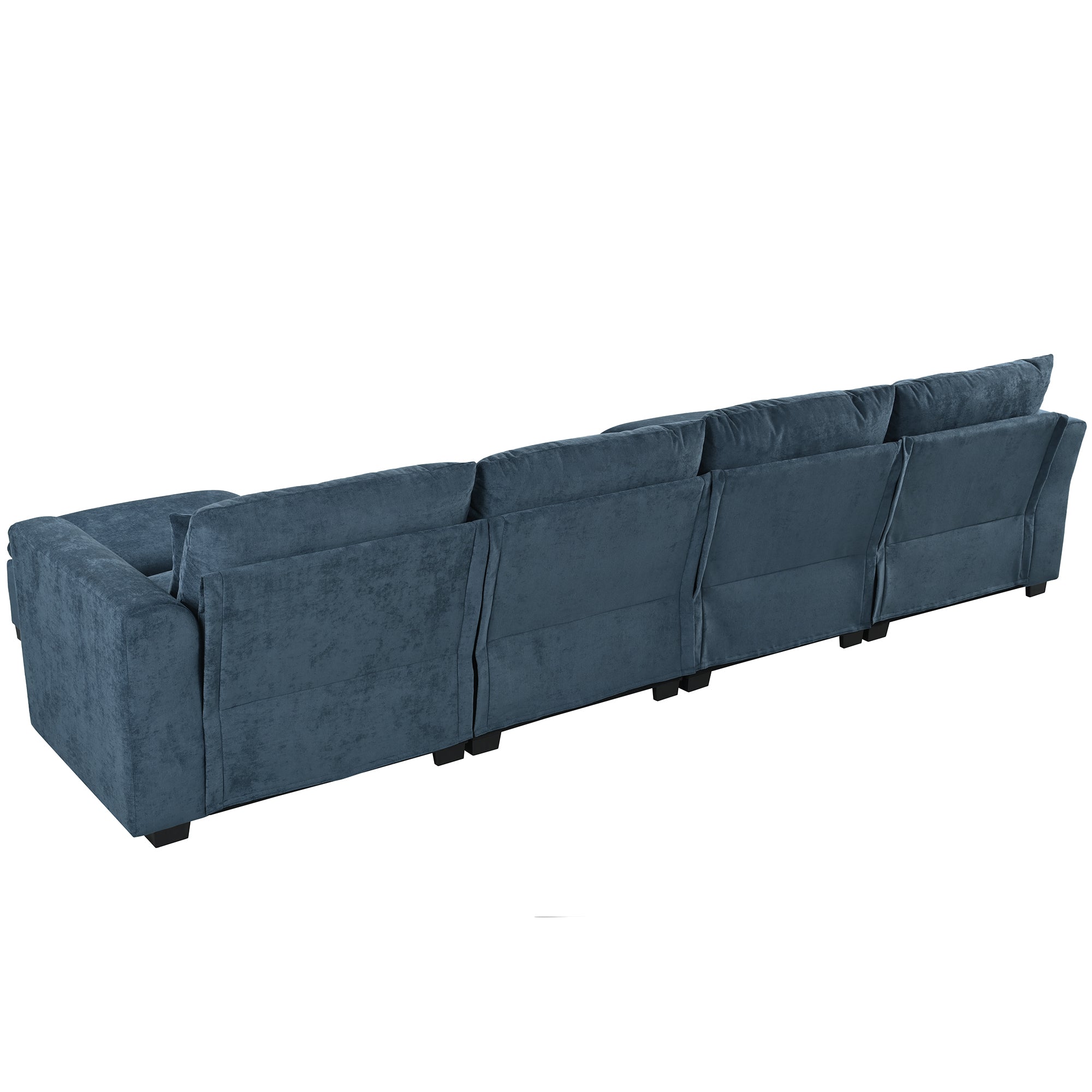 The Daniels U-shaped Transformable Modular Sofa with Two Ottomans