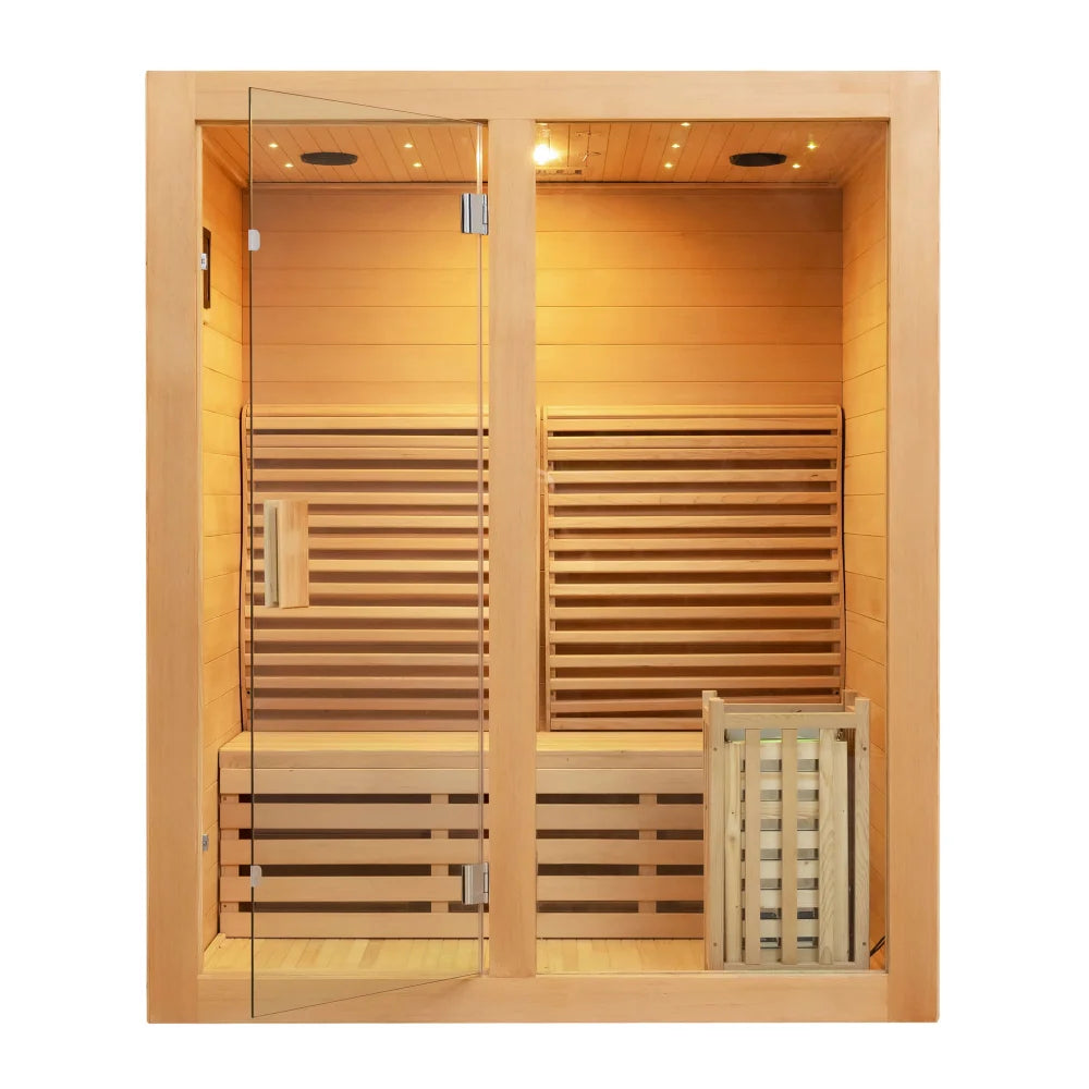 The Daniels Indoor Sauna Hemlock Red Cedar