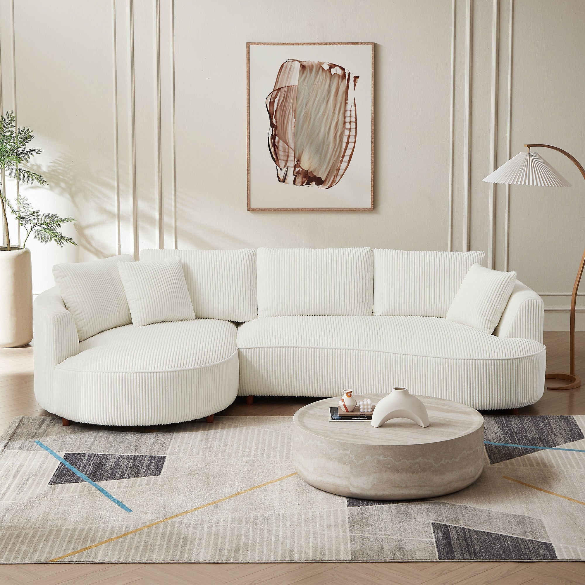 The Stella Modern Sectional Sofa