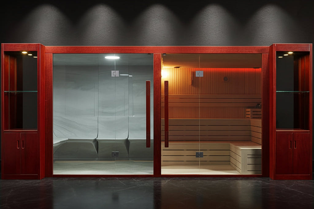 The Emperor Combined Stream and Sauna Room