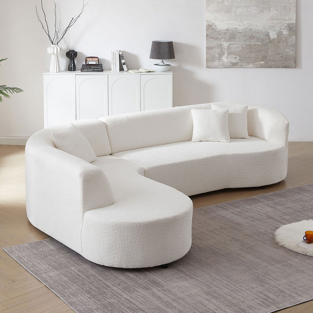 The Bishop Modular Sectional Sofa with Left Chaises L-Shaped Corner Comfy