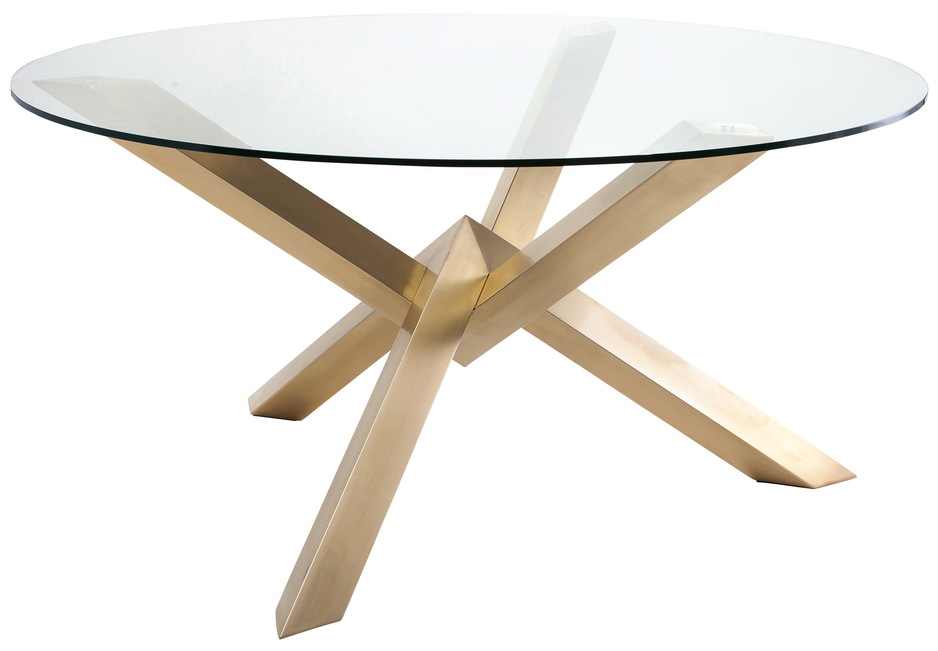 Costa Dining Table-Gold Base