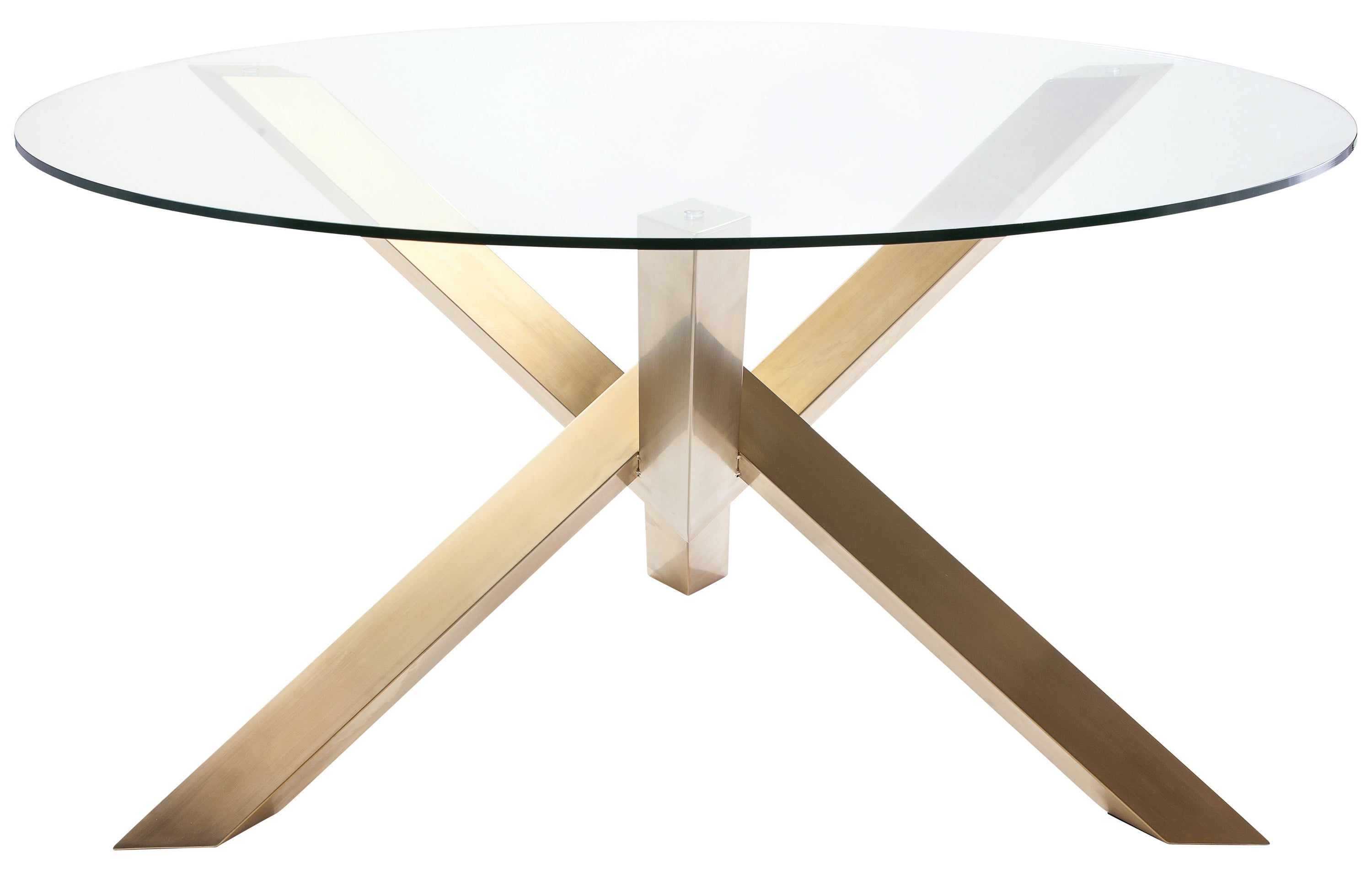 Costa Dining Table-Gold Base