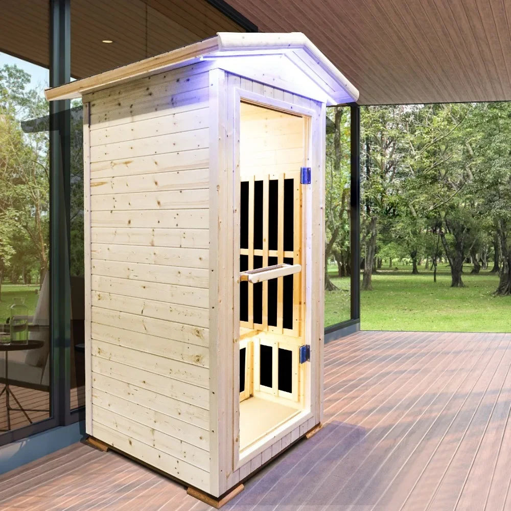 The Star Single Person Outdoor Infrared Sauna