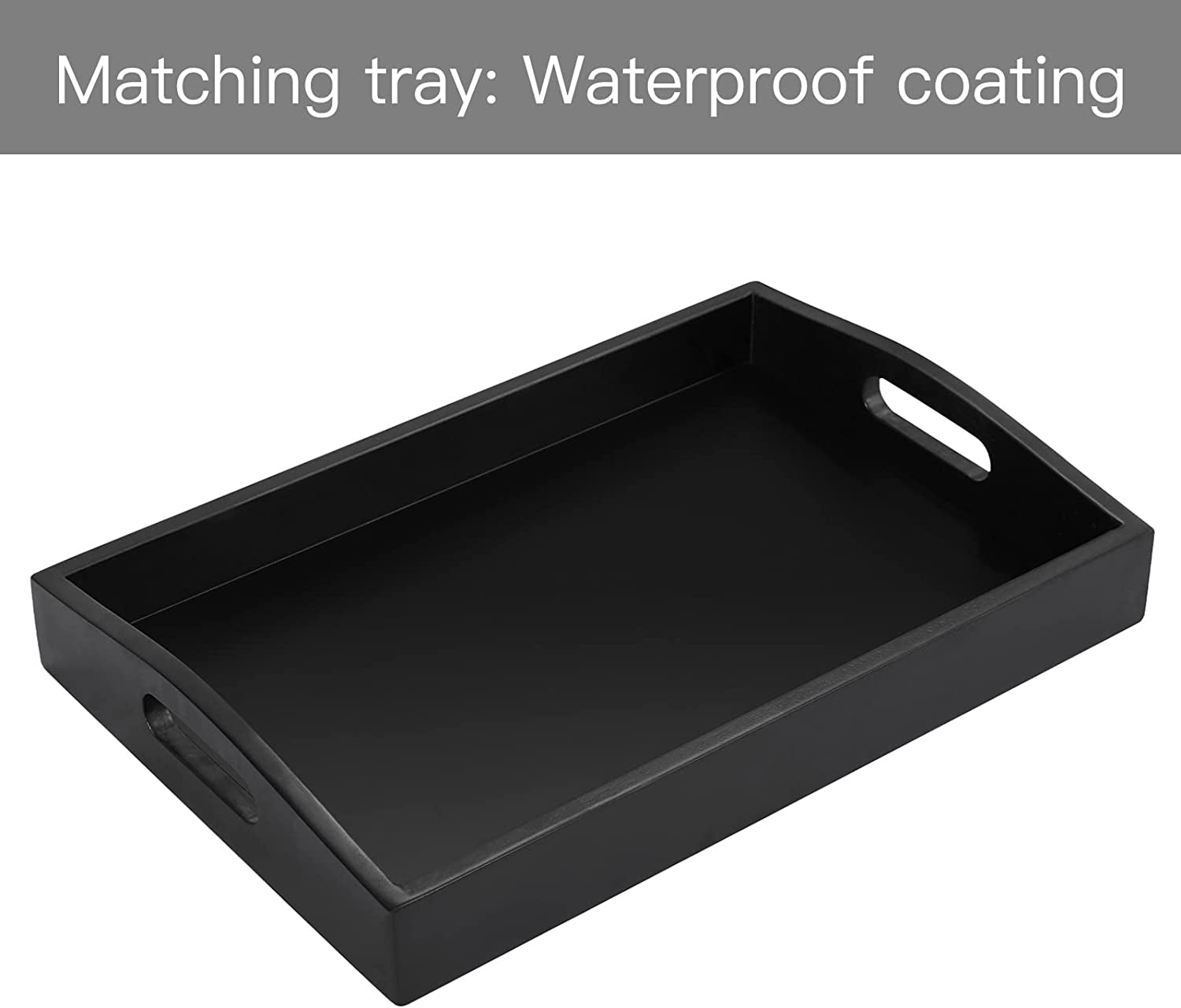 The Valentina Grey Tufted Ottoman with Storage and Tray