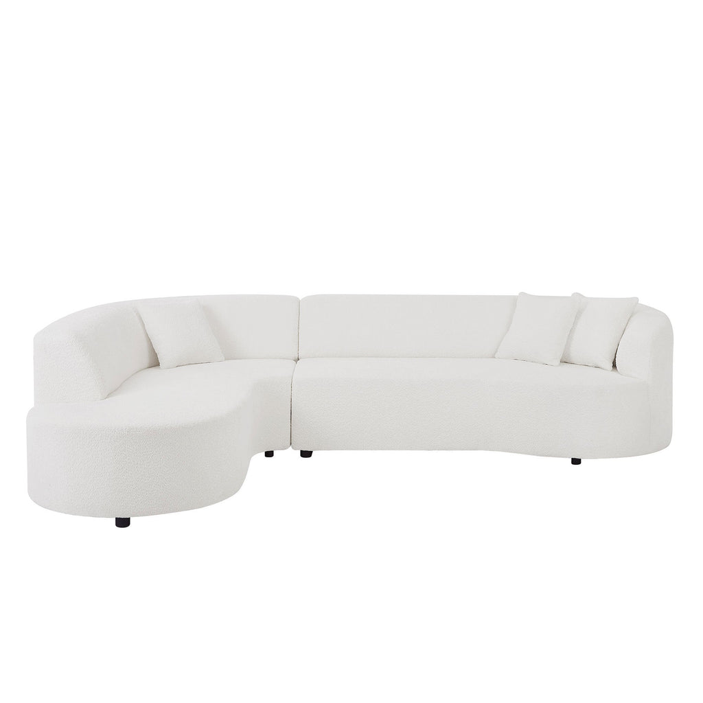 The Bishop Modular Sectional Sofa with Left Chaises L-Shaped Corner Comfy