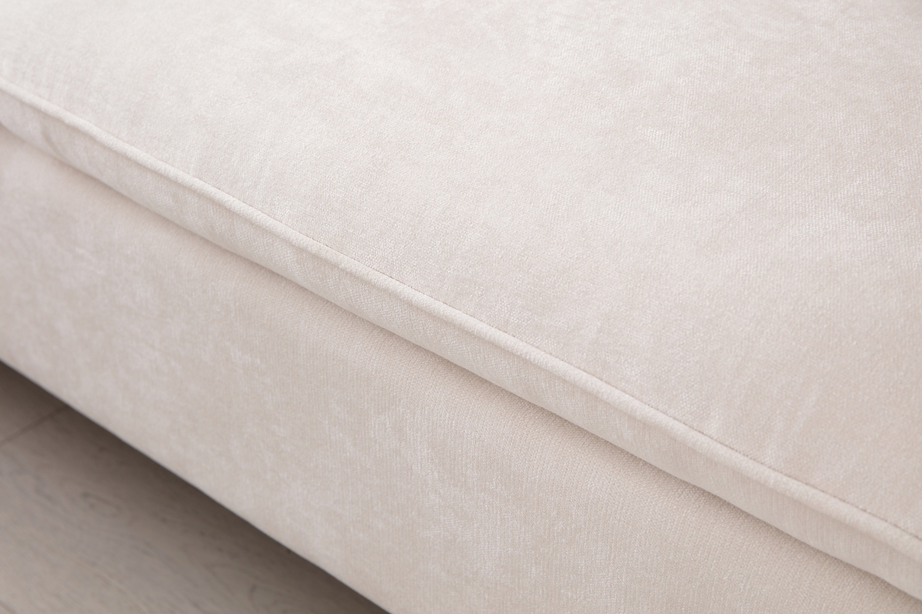 The Valentina L-Shaped Linen Sectional Sofa