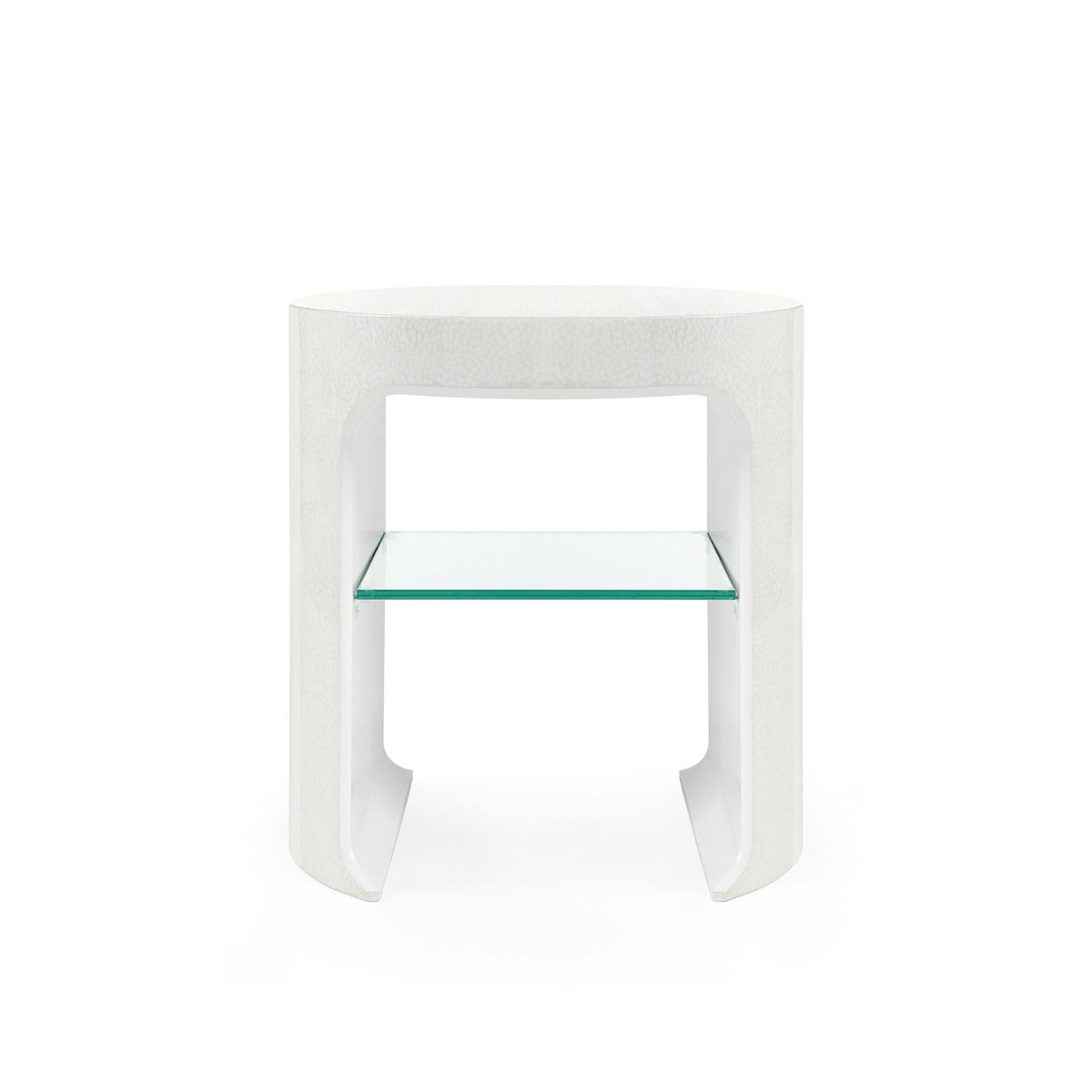 Vivi Jr Carrel Side Table White