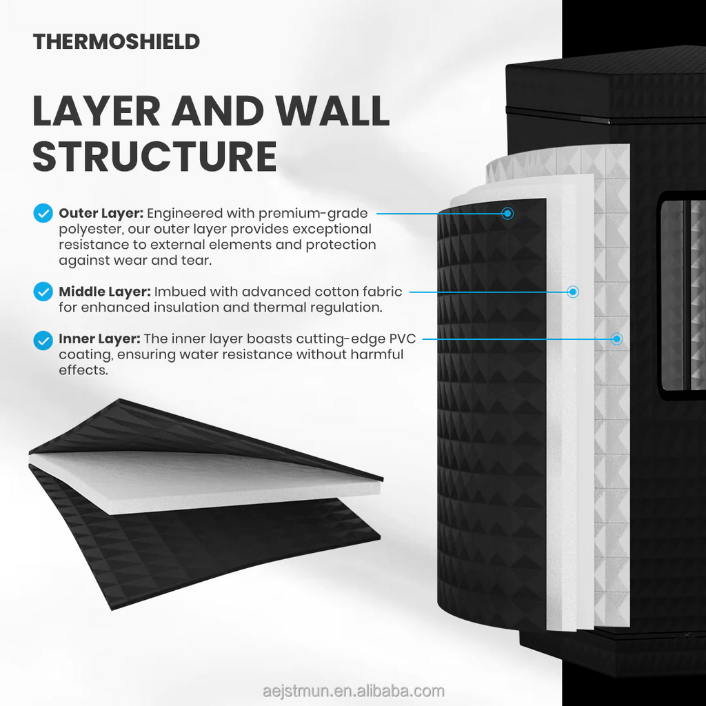 The Star Portable 1-Person Sauna and Steam Tent