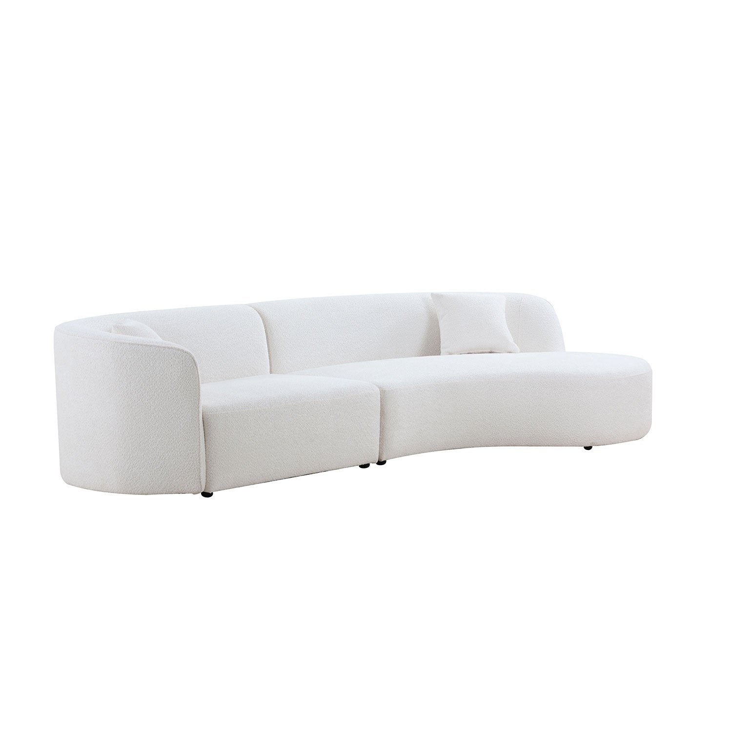 The Stella Luxury Modern Style Living Room Curved Sofa