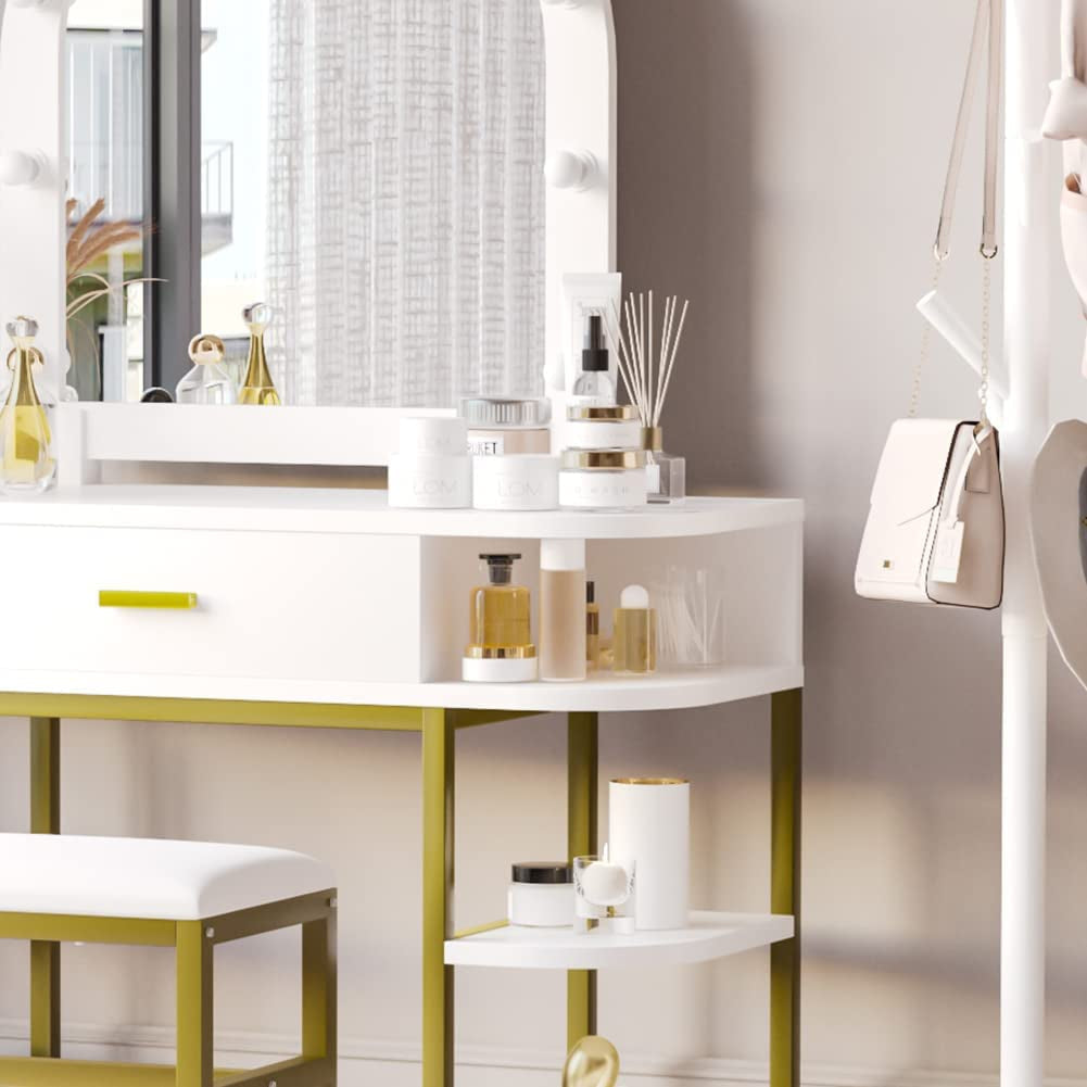 The Stella Vanity with Mirror and Lights