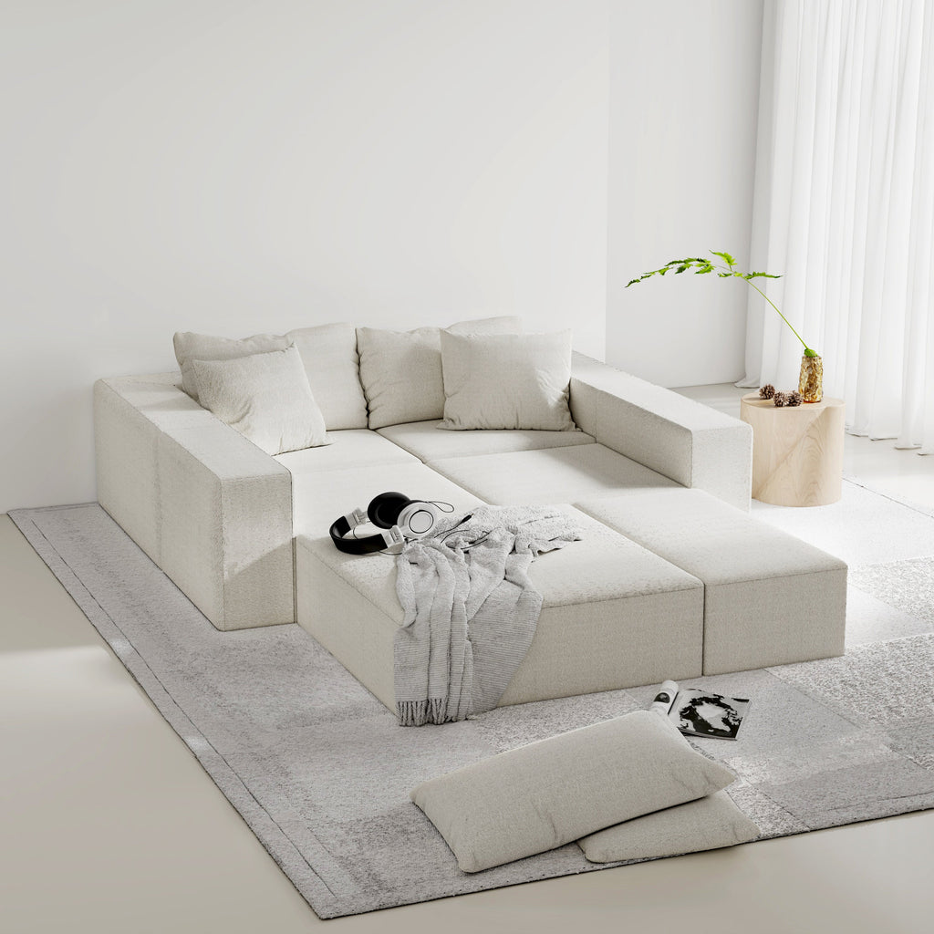 The Valentina Modern Sectional Sofa L-Shaped
